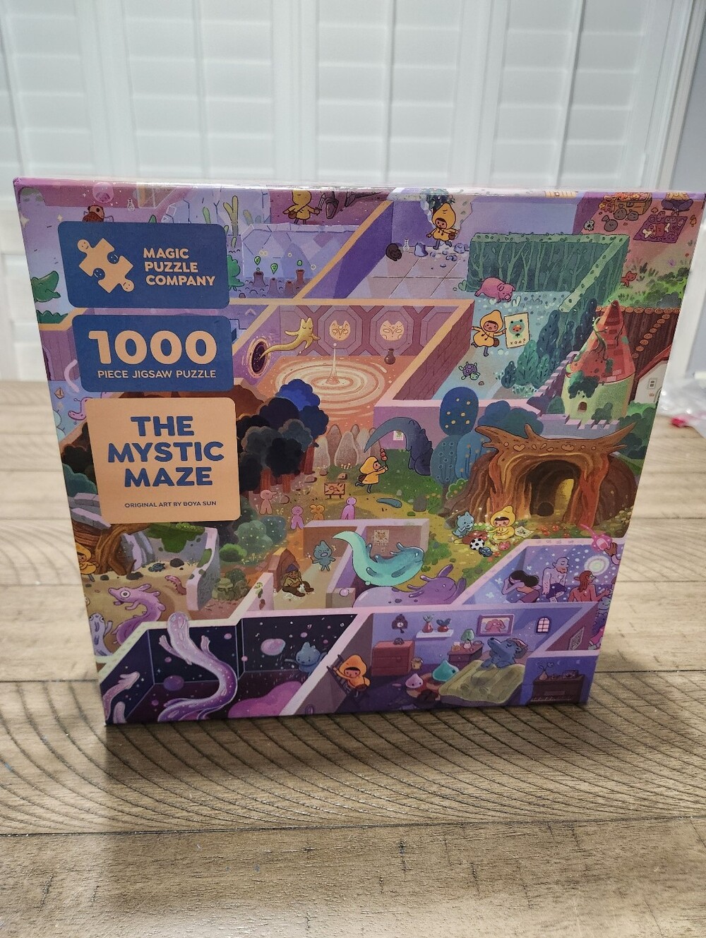 Magic Puzzle Company The Mystic Maze 1000 Piece Jigsaw Puzzle Complete w/ Reveal